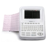 Elettrocardiografo automatico, manuale, ritmo R-R o con memoria a 12 canali, con schermo a colori 7